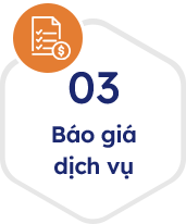 Quy trình dịch vụ DH CONNECT – Bước 3: Báo giá dịch vụ