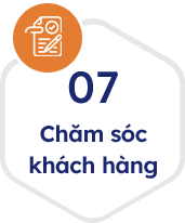 Quy trình dịch vụ DH CONNECT – Bước 7: Chăm sóc khách hàng